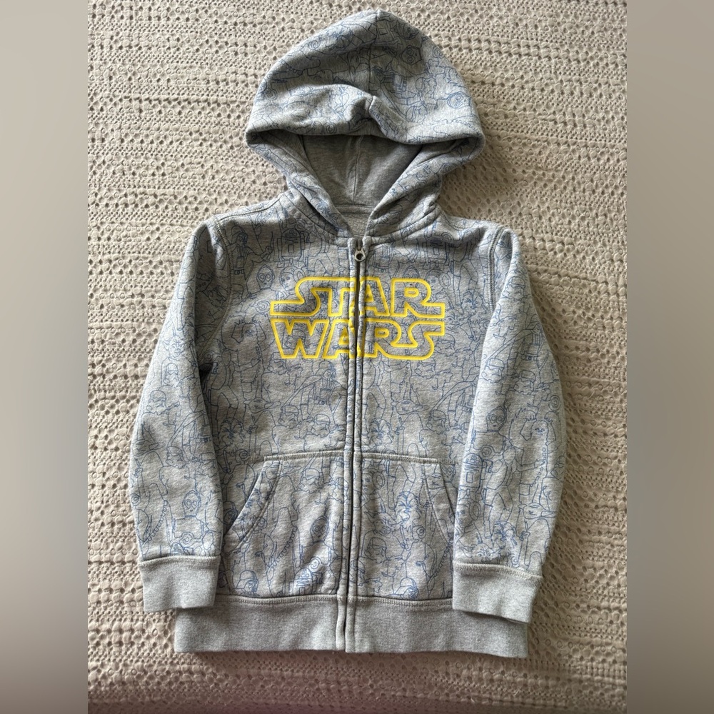 GAP Kids Gray Star Wars Hoodie